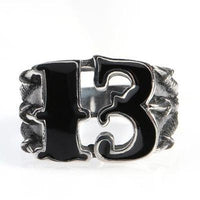 Black 13 Claw Ring-316 Stainless Steel Ring-Wild Saints Co.