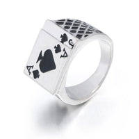 Blackjack Ring-316 Stainless Steel Ring-Wild Saints Co.