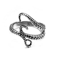 Deep Sea Tentacles Ring-STEEL-316 Stainless Steel Ring-Wild Saints Co.