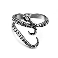 Deep Sea Tentacles Ring-316 Stainless Steel Ring-Wild Saints Co.