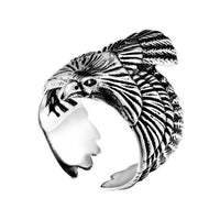 Flying Eagle Ring-STEEL-316 Stainless Steel Ring-Wild Saints Co.