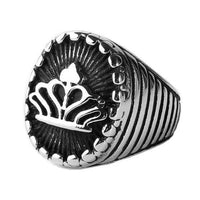 Royal Crown Ring-STEEL-316 Stainless Steel Ring-Wild Saints Co.