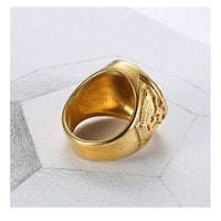 Sea Anchor Signet Ring-316 Stainless Steel Ring-Wild Saints Co.