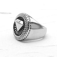 Shining Diamond Ring-316 Stainless Steel Ring-Wild Saints Co.