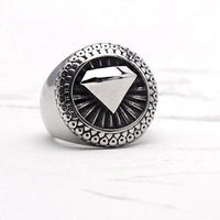 Shining Diamond Ring-8-316 Stainless Steel Ring-Wild Saints Co.