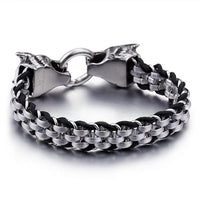 Steel Wolves Bracelet-STEEL-316 Stainless Steel Bracelet-Wild Saints Co.