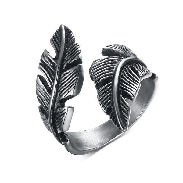 Twisted Feather Wrap Ring – Wild Saints Co.