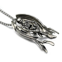 Angel of Death Pendant Necklace-STEEL-316 Stainless Steel Necklace-Wild Saints Co.