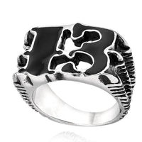 Black 13 Claw Ring-7-316 Stainless Steel Ring-Wild Saints Co.