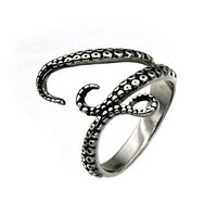 Deep Sea Tentacles Ring-316 Stainless Steel Ring-Wild Saints Co.