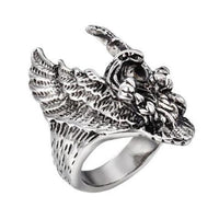 Flying Eagle Ring-STEEL-316 Stainless Steel Ring-Wild Saints Co.