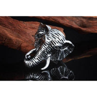 Giant Elephant Ring-316 Stainless Steel Ring-Wild Saints Co.