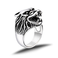 Lone Wolf Ring-STEEL-316 Stainless Steel Ring-Wild Saints Co.