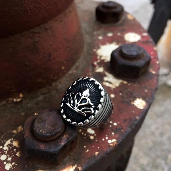Royal Crown Ring-316 Stainless Steel Ring-Wild Saints Co.